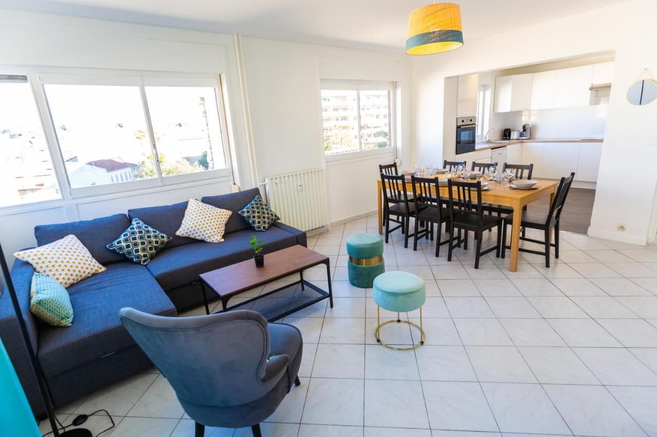 Superbe 100M2 - 2 Balcons - Proche Gare - Climatise Marselha Exterior foto