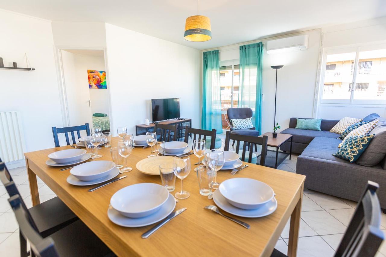 Superbe 100M2 - 2 Balcons - Proche Gare - Climatise Marselha Exterior foto